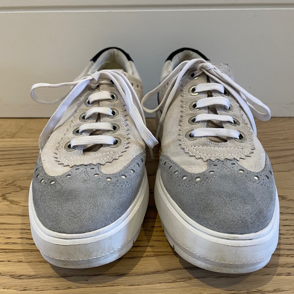 Geox Respira Women’s Suede Sneakers Size 9 - Picture 2 of 8